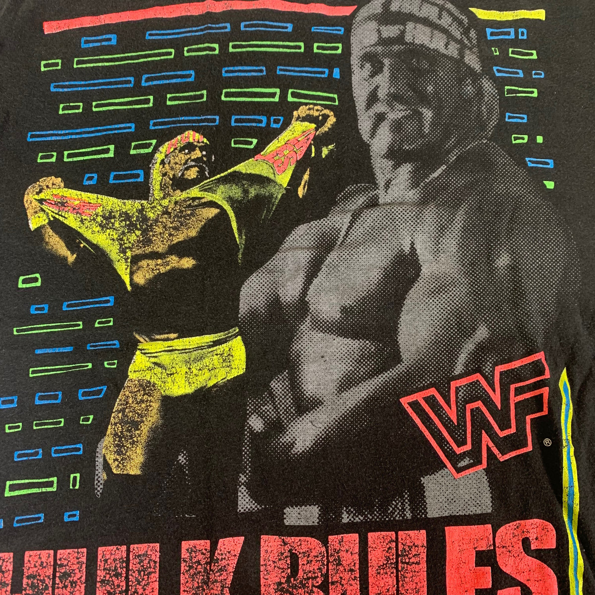 Vintage Hulk Hogan &quot;Hulk Rules&quot; T-Shirt - jointcustodydc