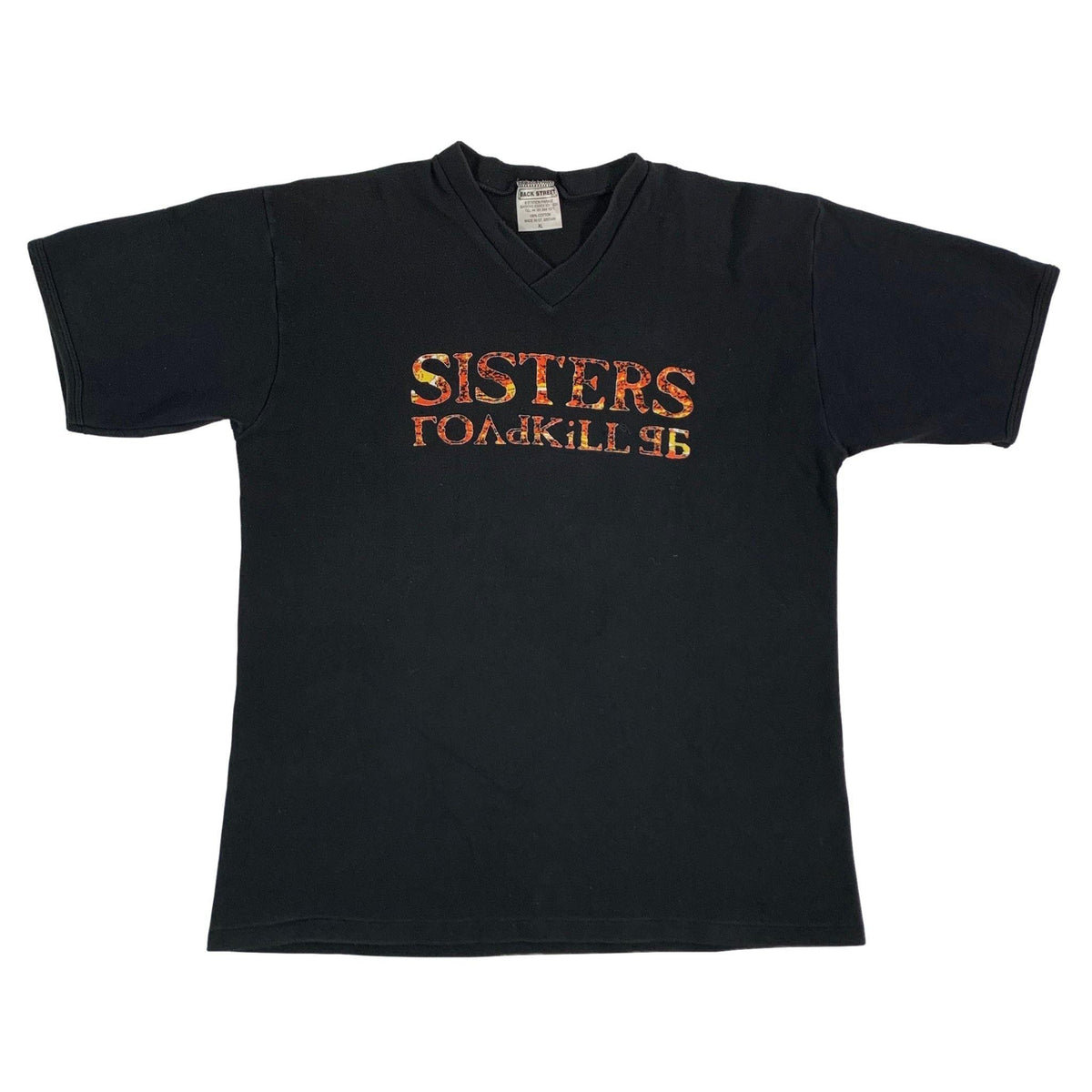 Vintage The Sisters Of Mercy &quot;Roadkill&quot; V-Neck - jointcustodydc
