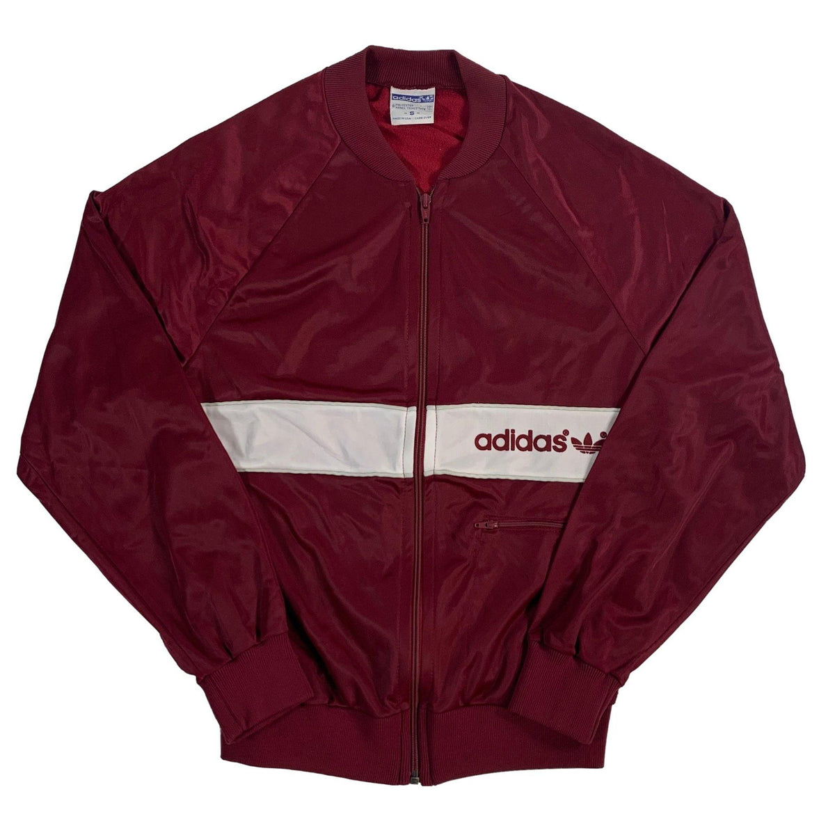 Vintage Satin Adidas Trefoil &quot;Bomber&quot; Jacket - jointcustodydc