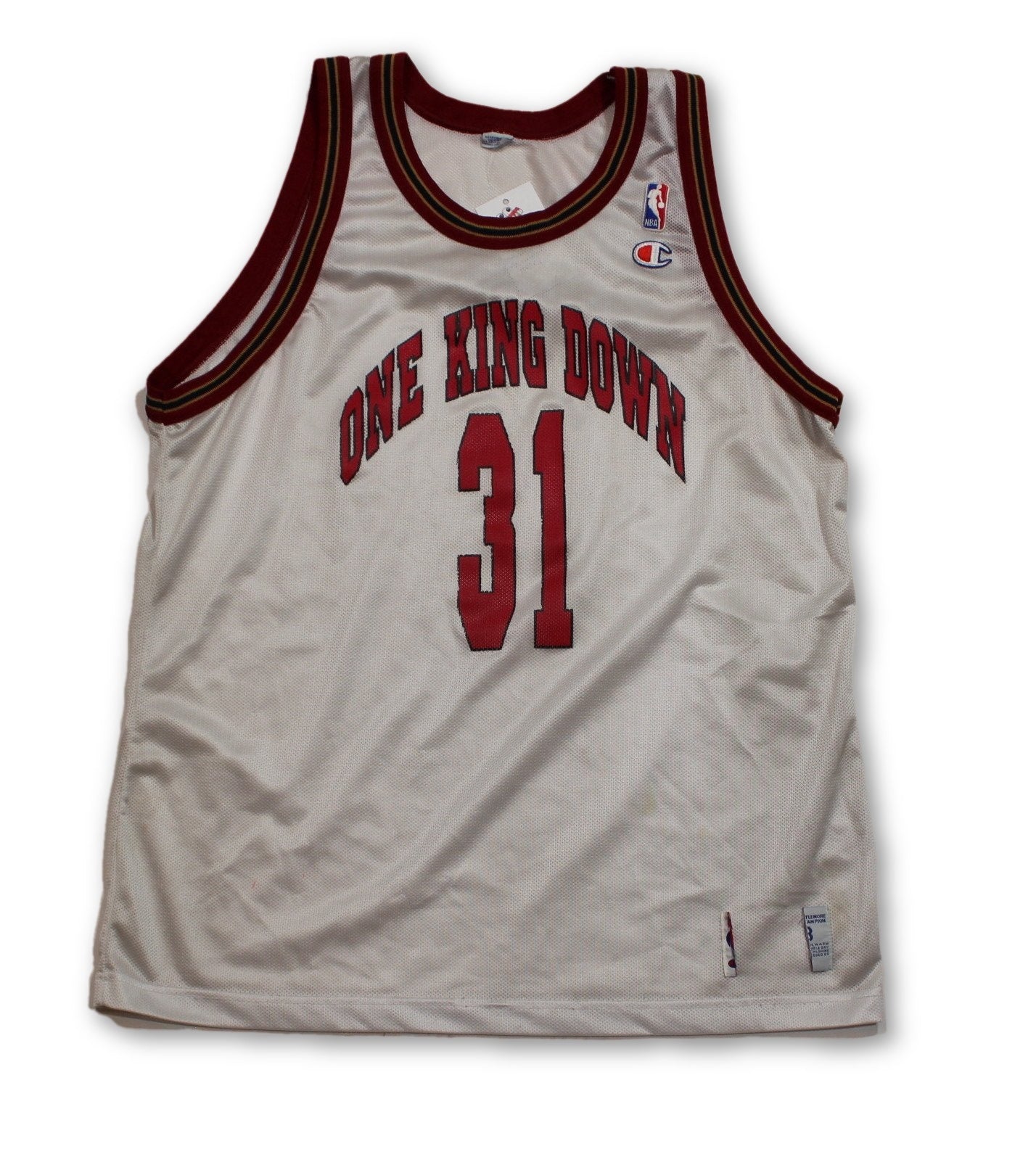 Vintage One King Down Basketball Jersey - jointcustodydc