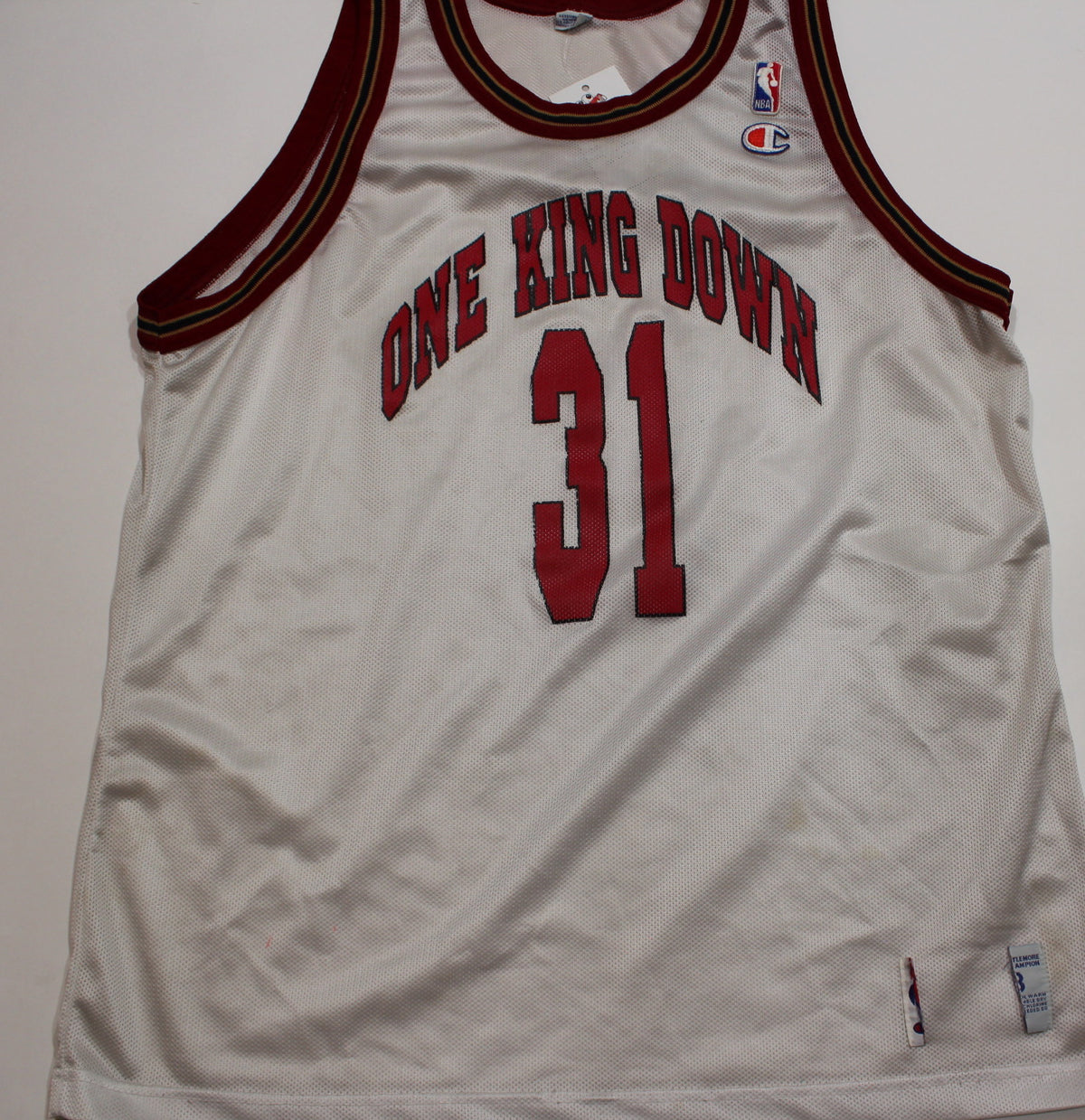 Vintage One King Down Basketball Jersey - jointcustodydc