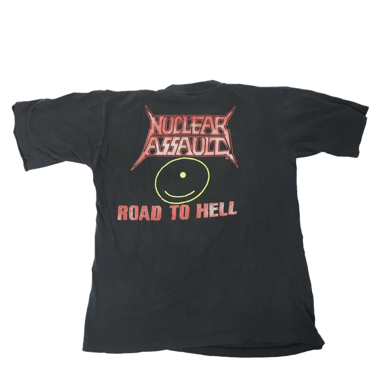 Vintage Nuclear Assault &quot;Road To Hell&quot; T-shirt 1989 - jointcustodydc