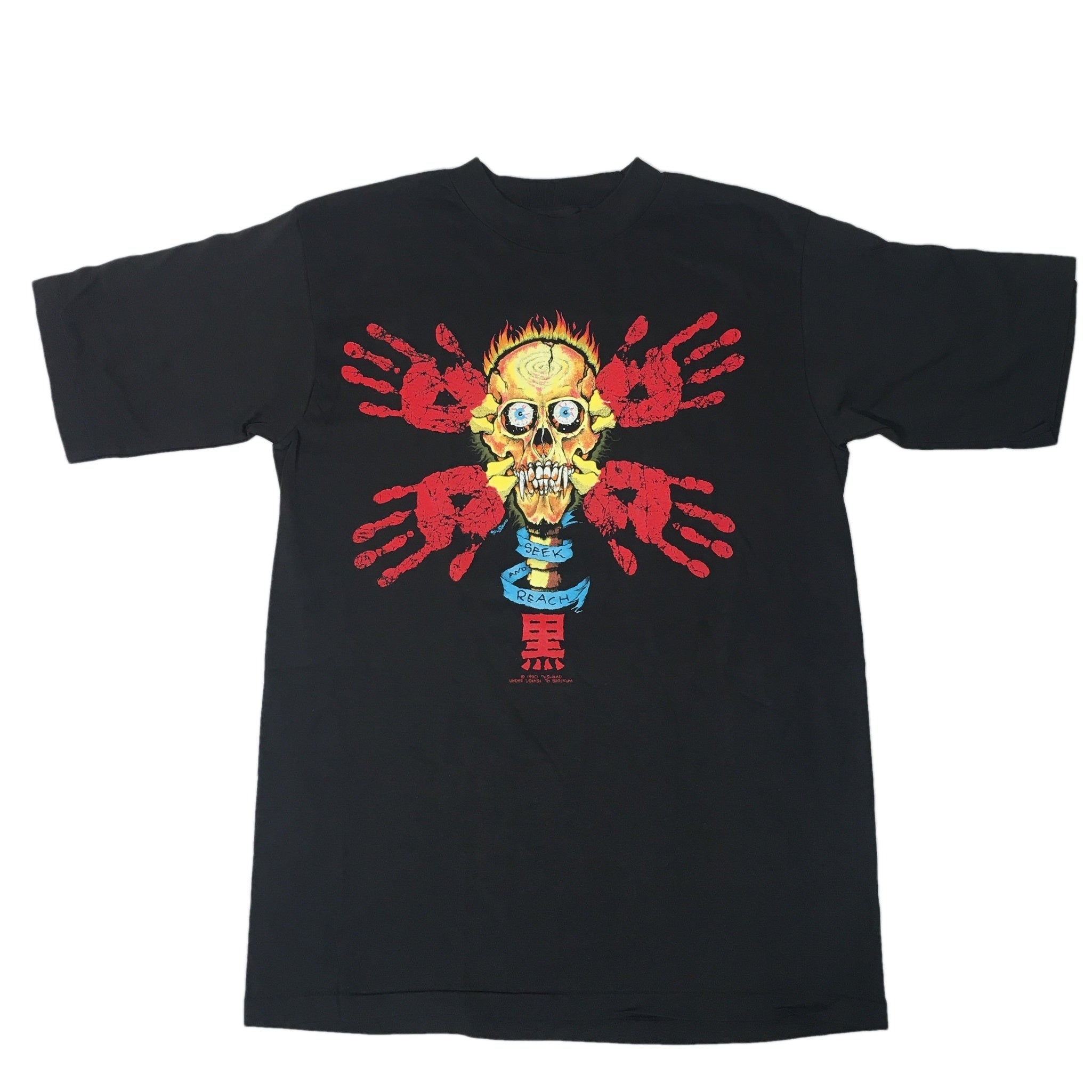 Pushead オリジナルデザイン ヴィンテージTシャツ Pushead オリジナルデザイン ヴィンテージTシャツ