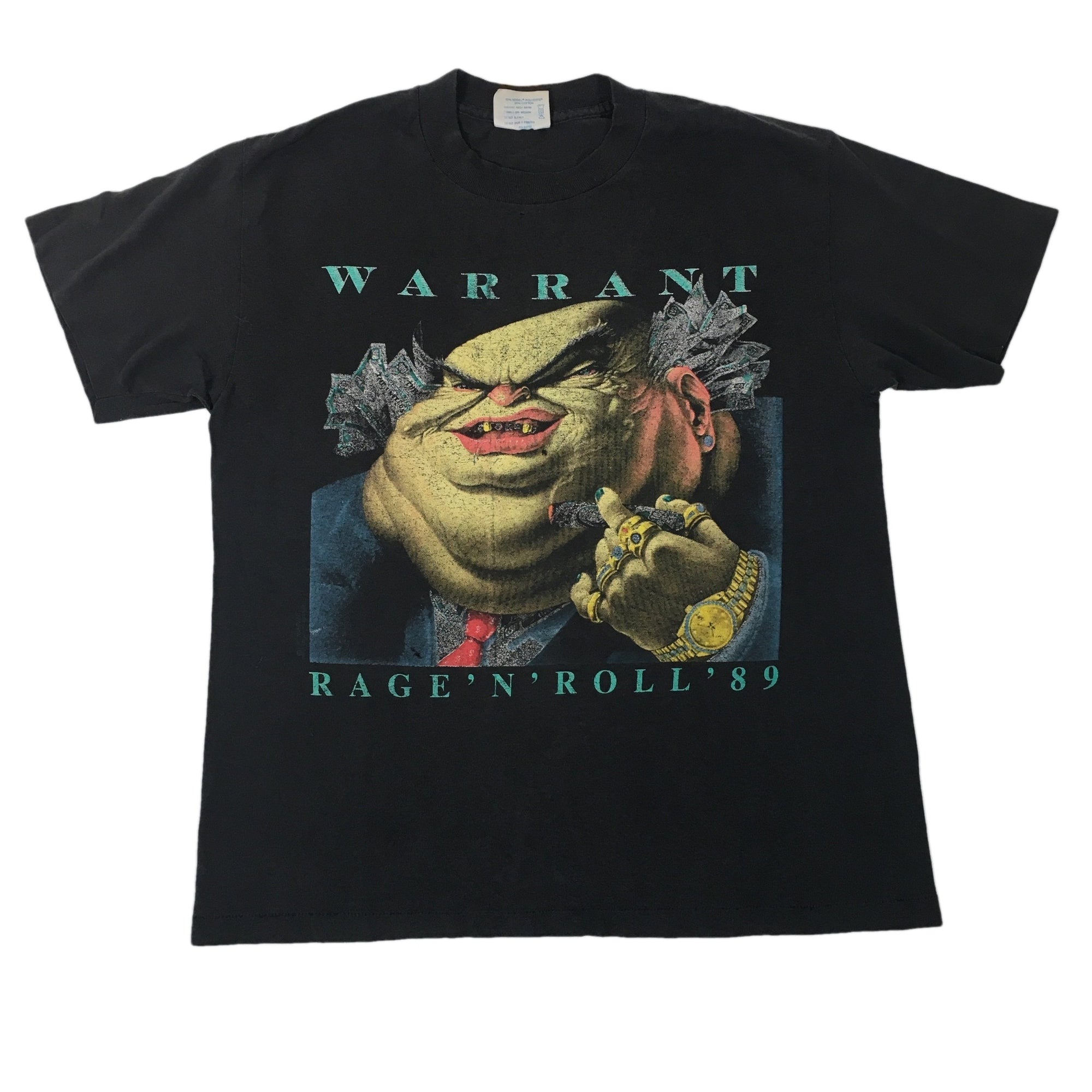 Vintage Warrant "Rage N Roll" T-shirt - jointcustodydc