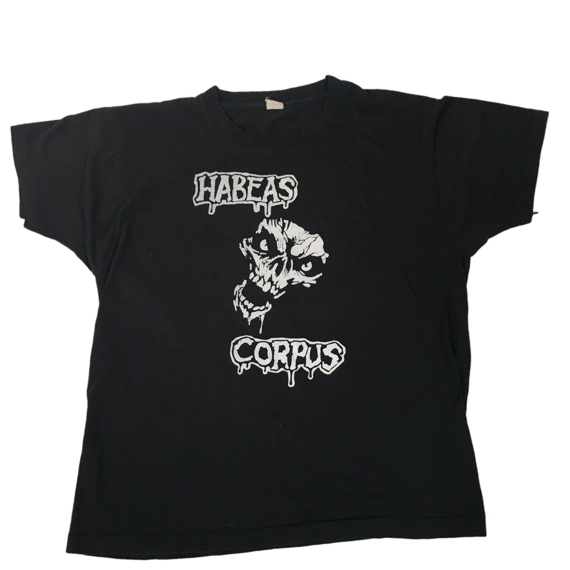 Vintage 1980s Habeas Corpus "Nardcore" T-Shirt - jointcustodydc