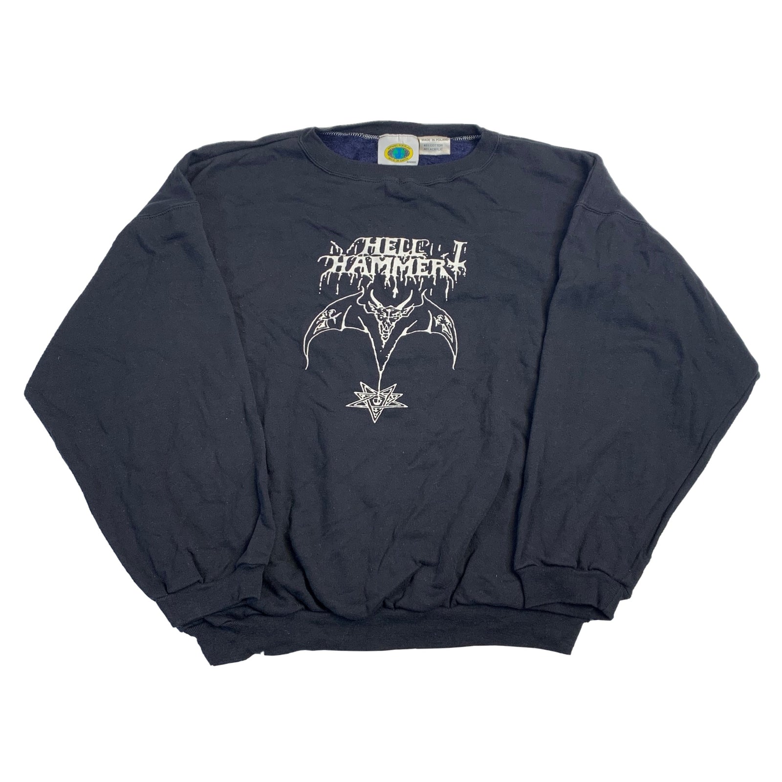 Vintage Hellhammer "Satanic Rites" Crewneck Sweatshirt - jointcustodydc