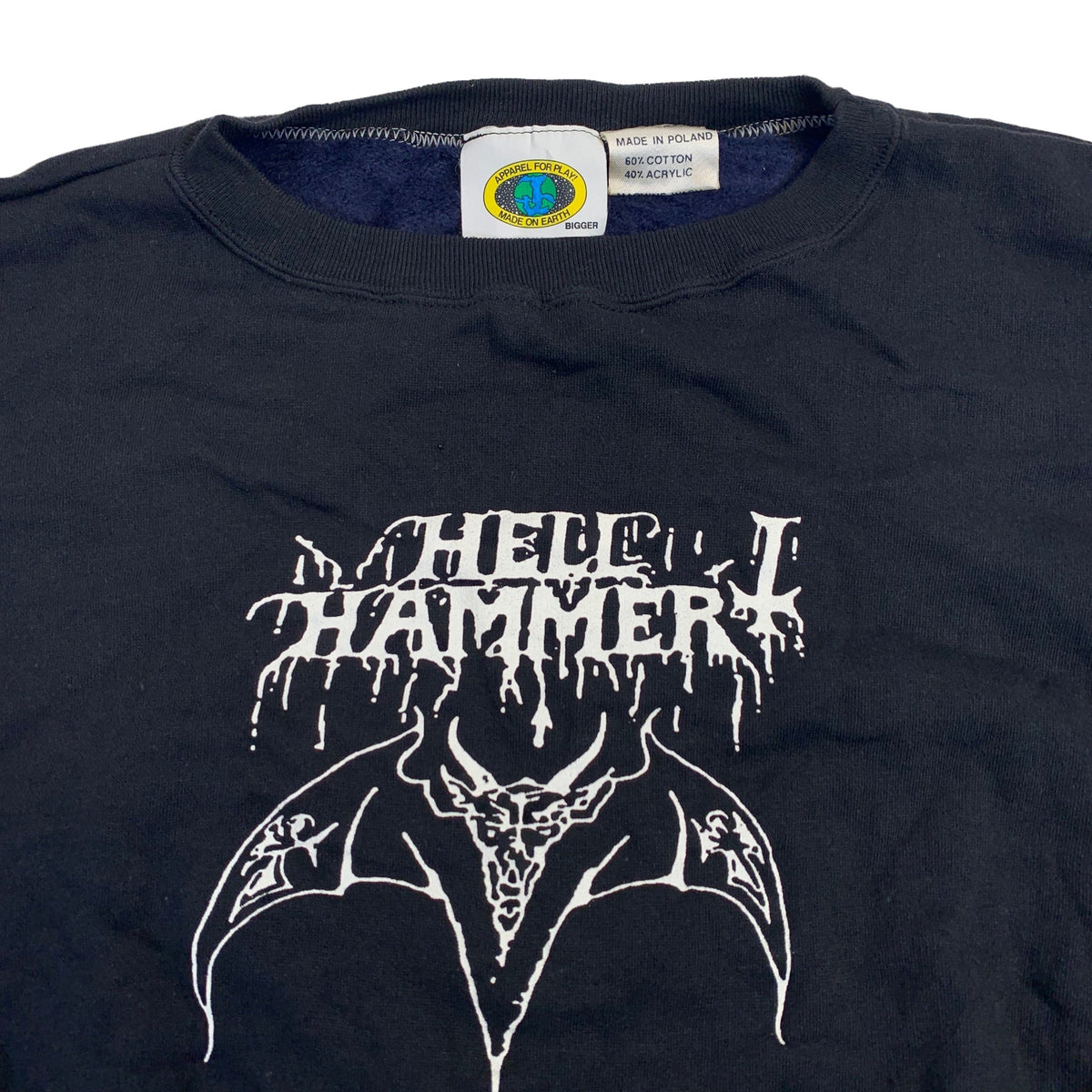 Vintage Hellhammer &quot;Satanic Rites&quot; Crewneck Sweatshirt - jointcustodydc