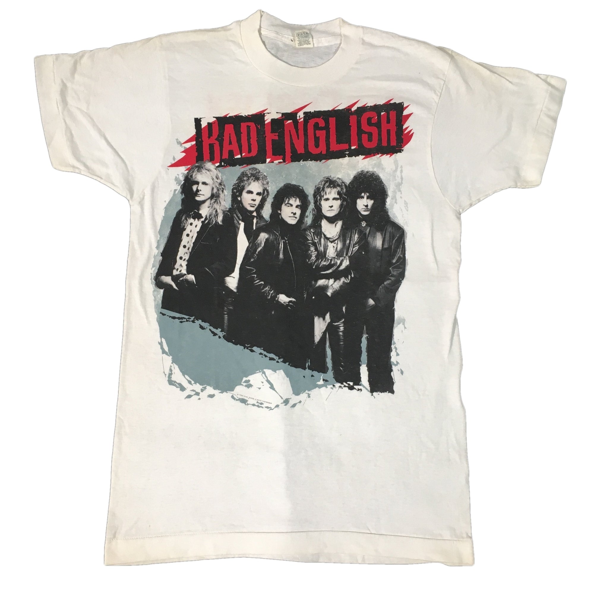 Vintage Bad English "Group Photo T-Shirt - jointcustodydc