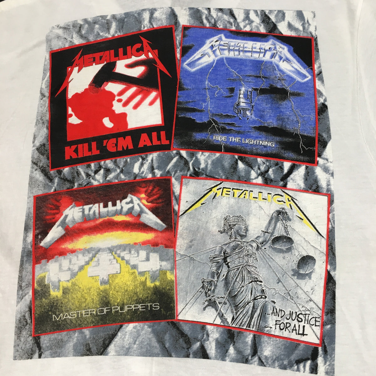 Vintage Metallica &quot;And Justice For All&quot; T-Shirt - jointcustodydc