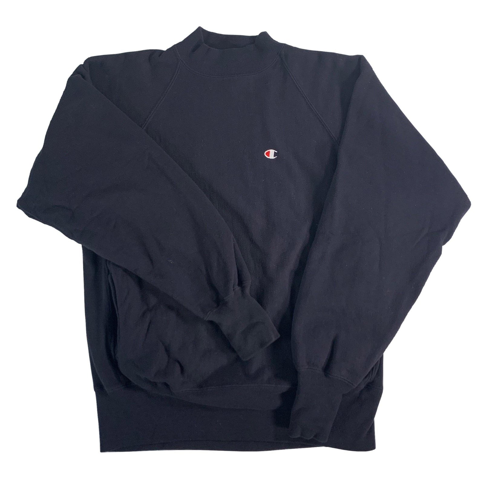 Vintage Champion Reverse Weave "Mock" Turtleneck Sweatshirt - jointcustodydc