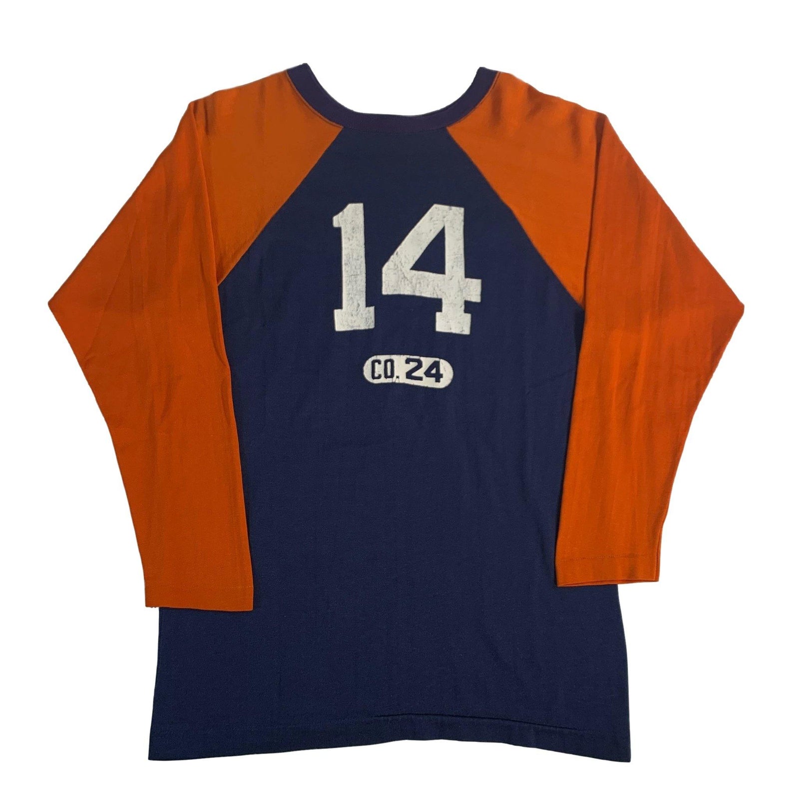 Vintage Champion Blue Bar US Naval Academy "#14" Jersey - jointcustodydc