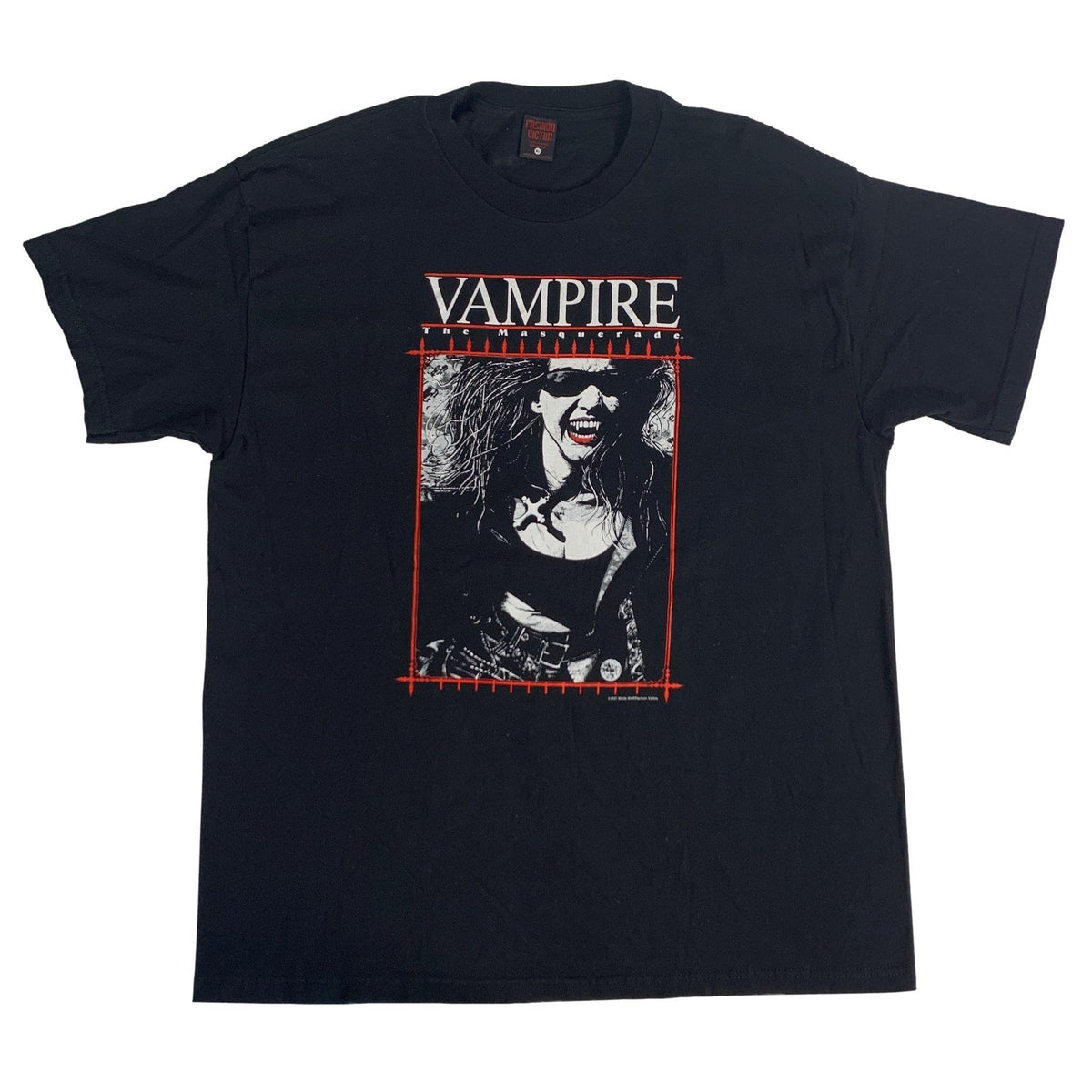 Vintage Fashion Victim Vampire &quot;The Masquerade&quot; T-Shirt - jointcustodydc