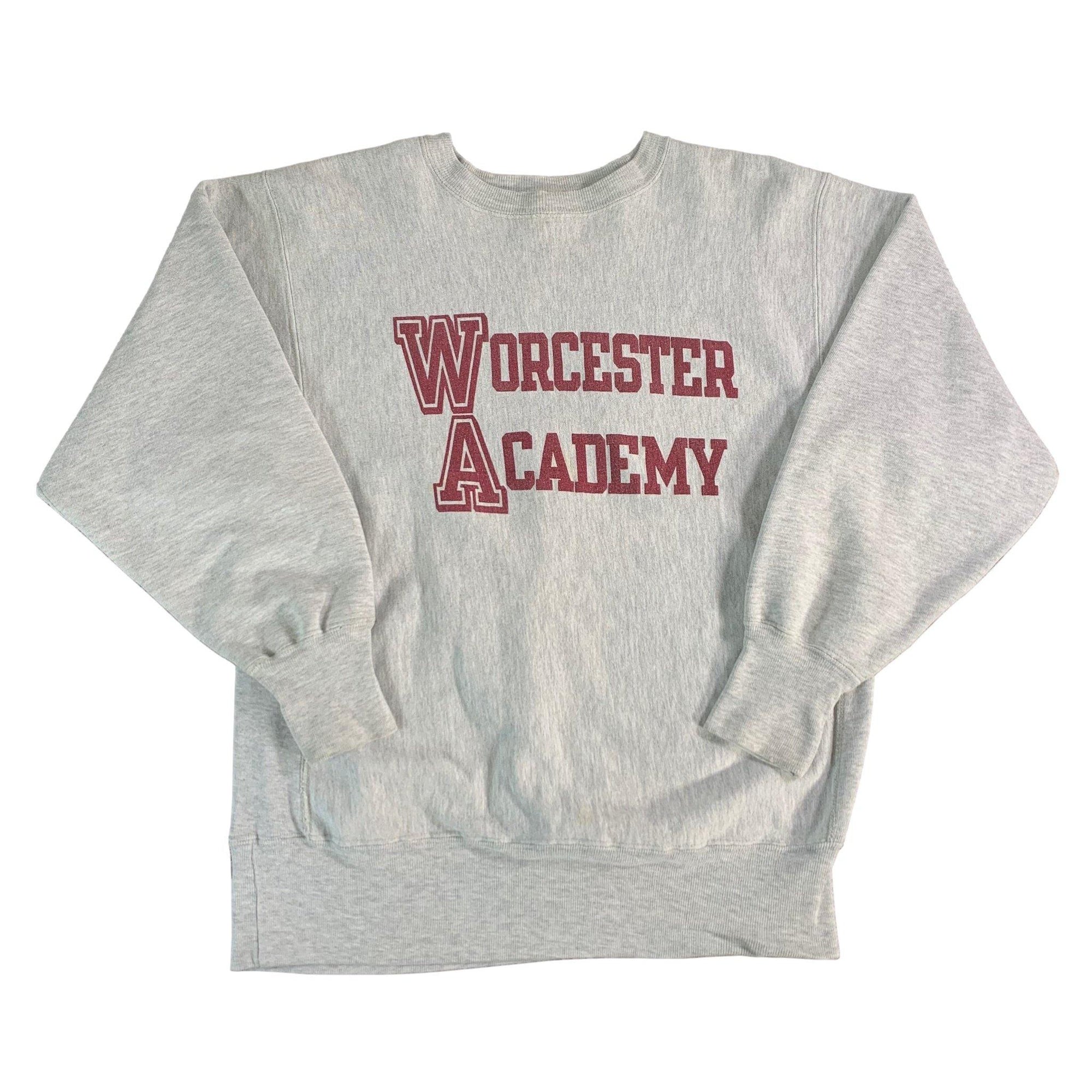 Vintage Champion Reverse Weave "Worcester Academy" Crewneck Sweatshirt - jointcustodydc