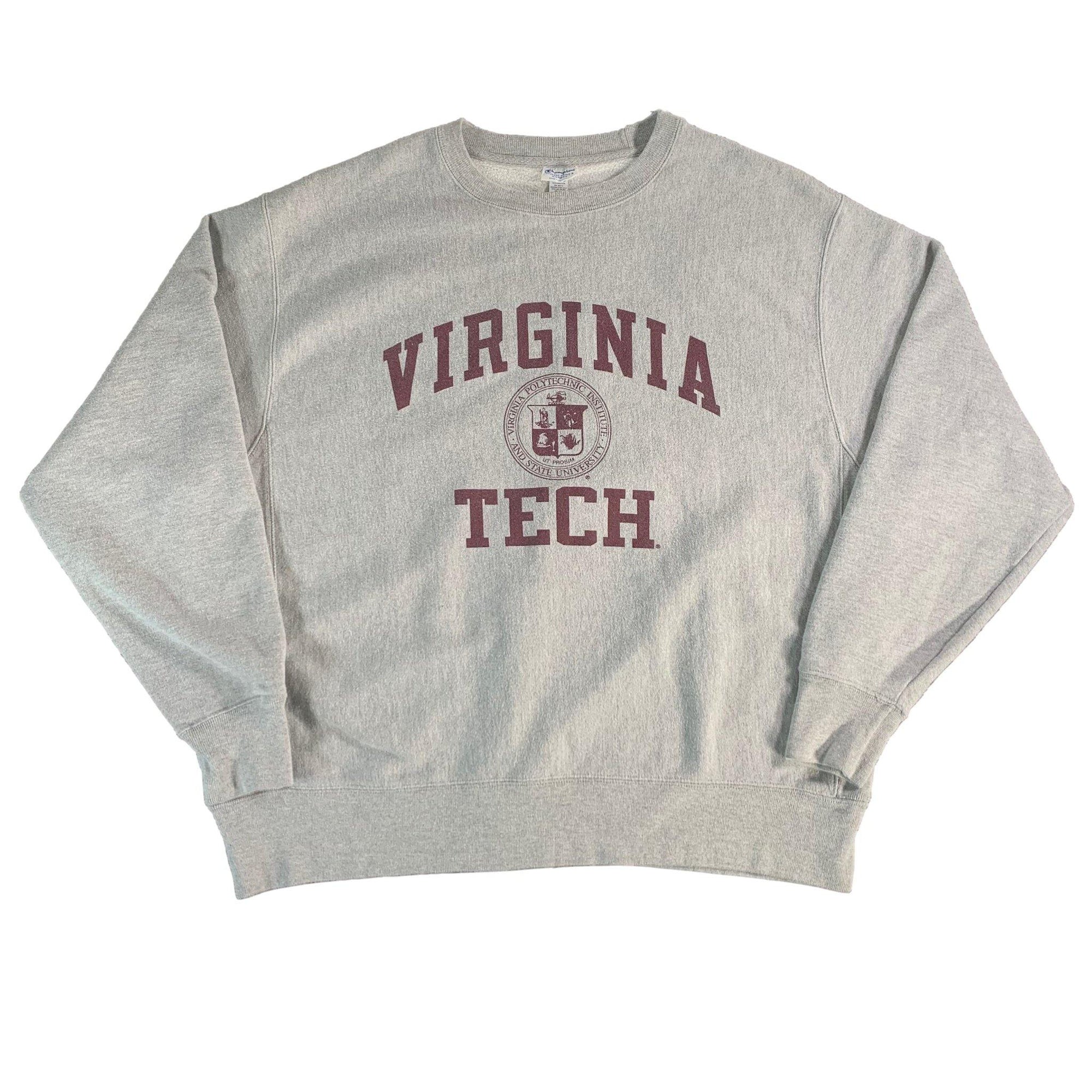 Vintage Champion Reverse Weave "Virginia Tech" Crewneck Sweatshirt - jointcustodydc
