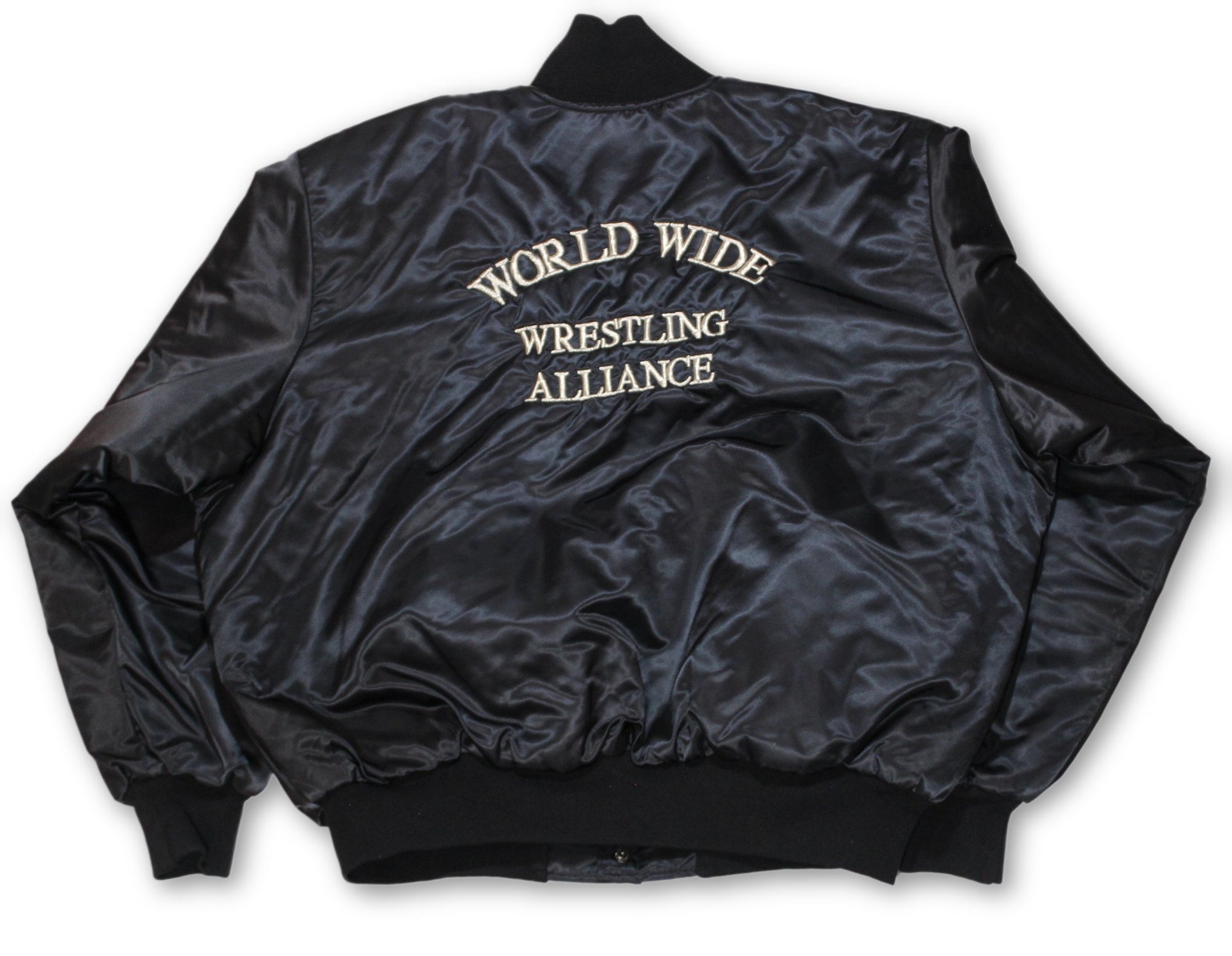 Vintage World Wide Wrestling Alliance "Varsity" Jacket - jointcustodydc