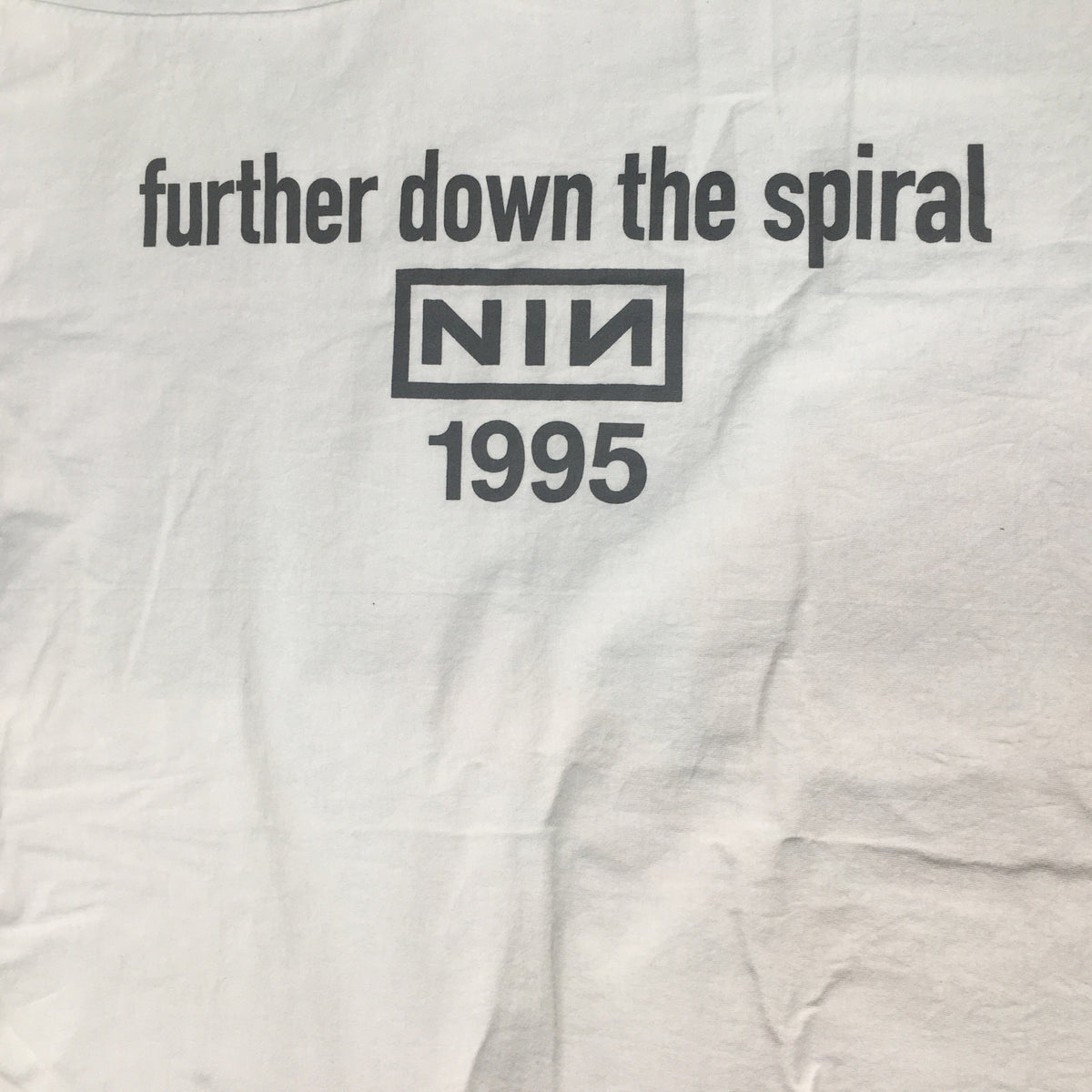 Vintage Nine Inch Nails &quot;Further Down The Spiral&quot; T-shirt - jointcustodydc
