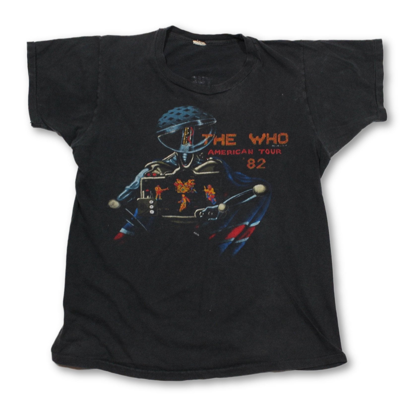 The Who '1982 American Tour' Vintage Baseball Tee – Classic Rock Couture