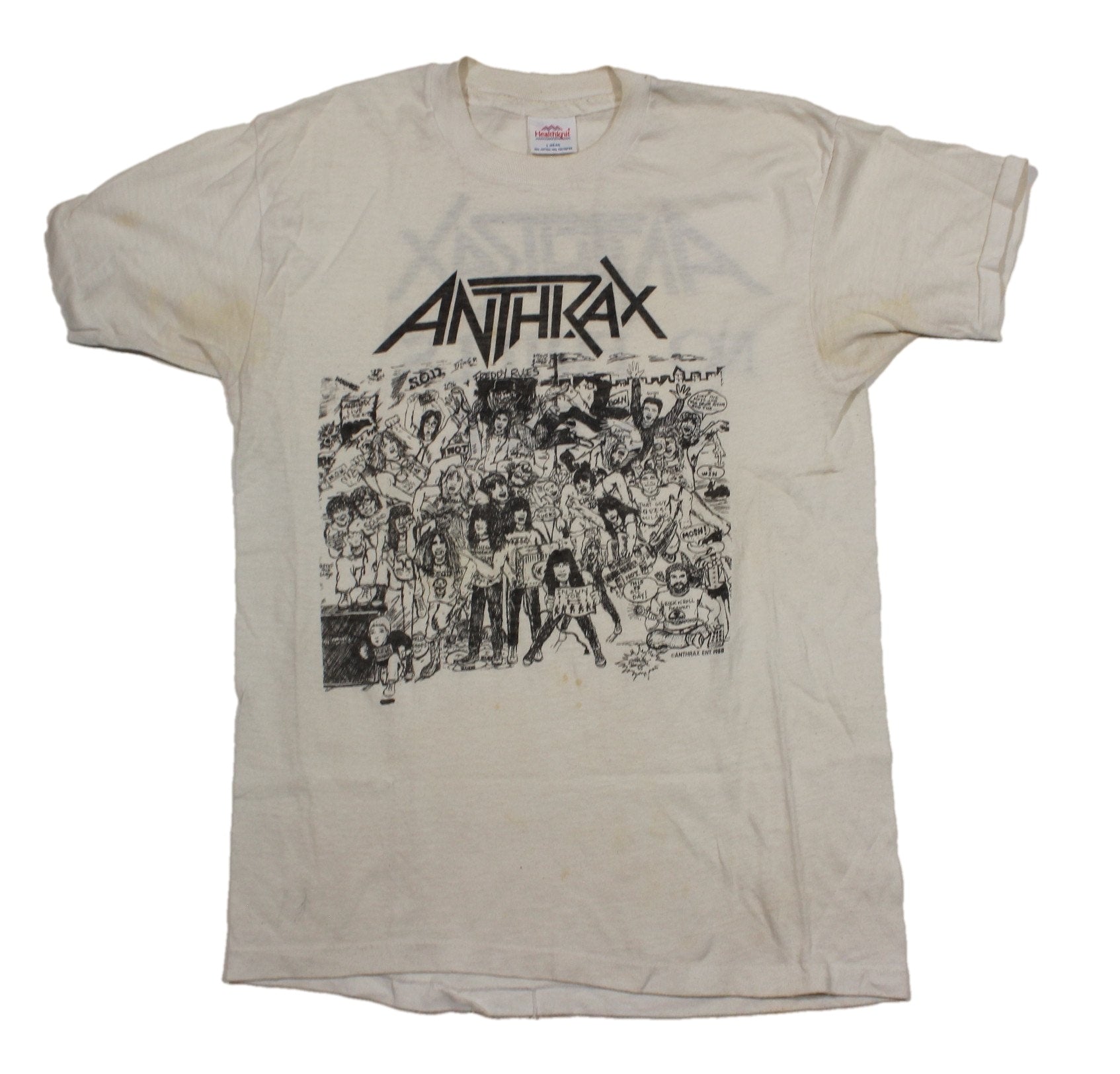 Vintage Anthrax "No Frills" T-Shirt - jointcustodydc