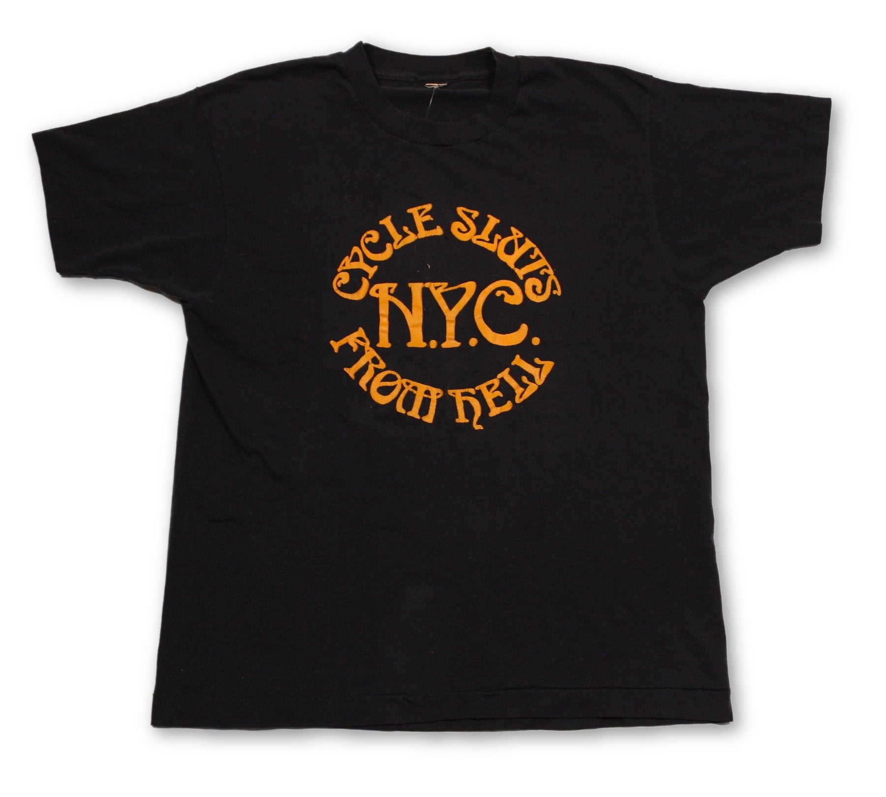 Vintage Cycle Sluts From Hell "NYC" T-Shirt - jointcustodydc