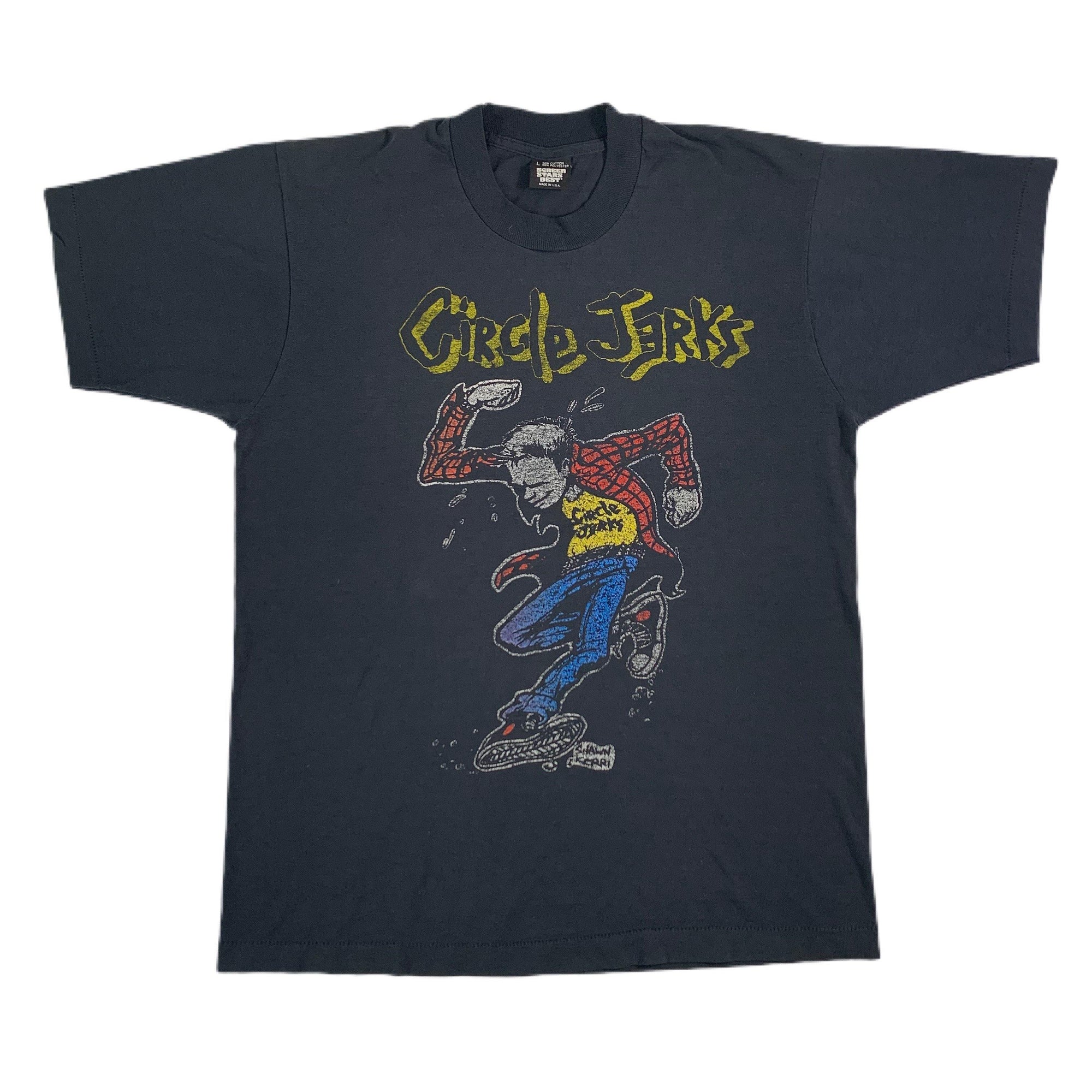 Vintage Circle Jerks "10th Anniversary" T-Shirt - jointcustodydc