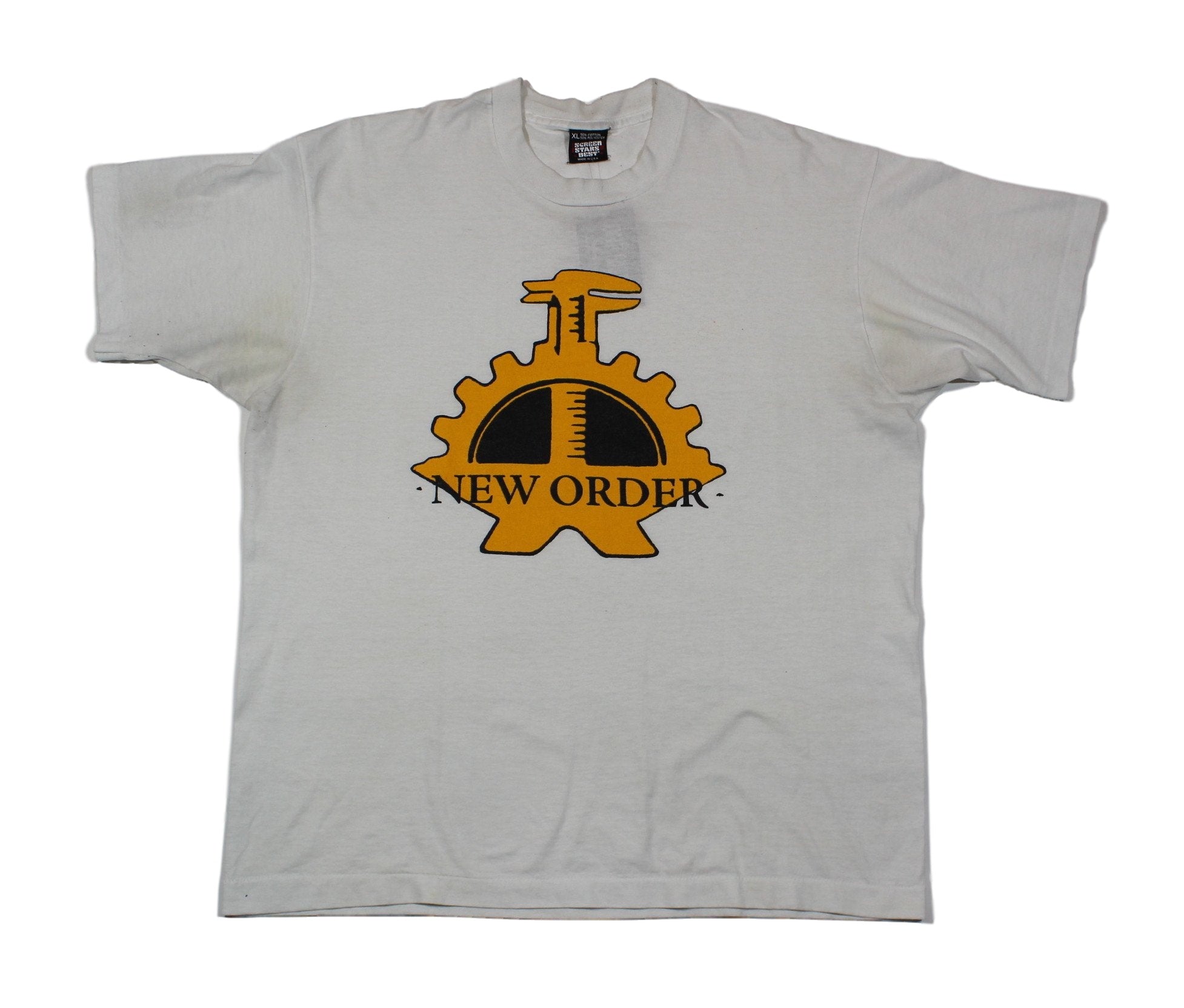 Vintage New Order "Gears" T-Shirt - jointcustodydc