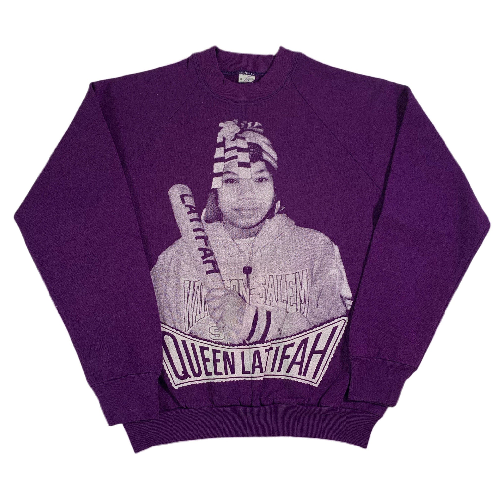 Vintage Queen Latifah "Queen" Crewneck Sweatshirt - jointcustodydc