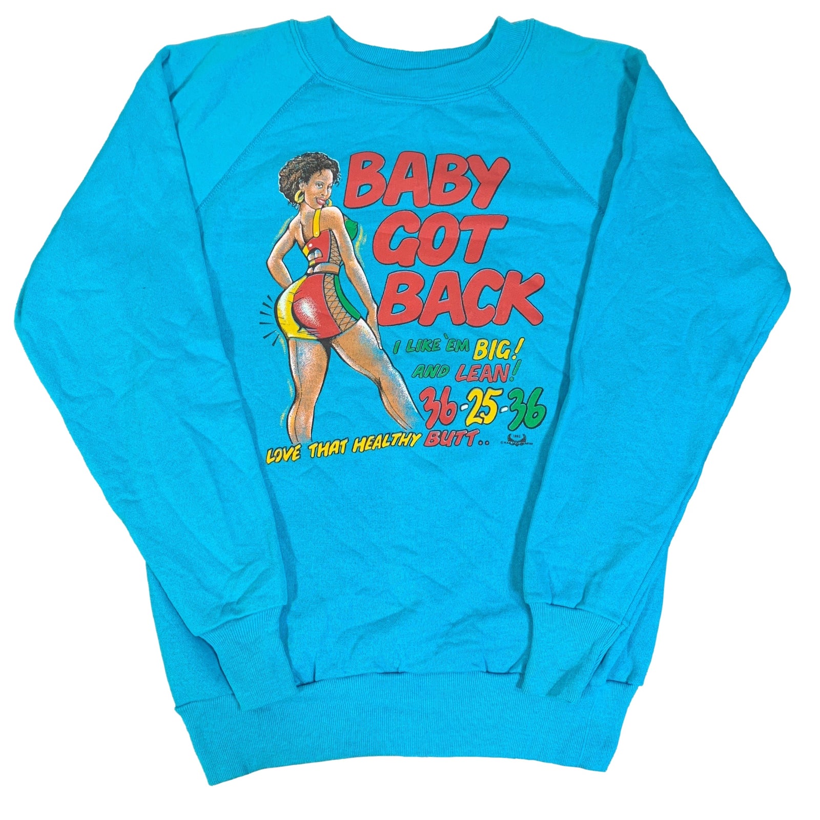 Vintage Sir Mix-A-Lot "Baby Got Back" Crewneck Sweatshirt - jointcustodydc