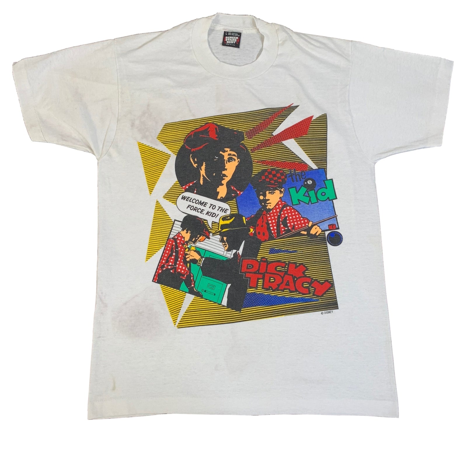 Vintage Dick Tracy "The Kid" T-Shirt - jointcustodydc