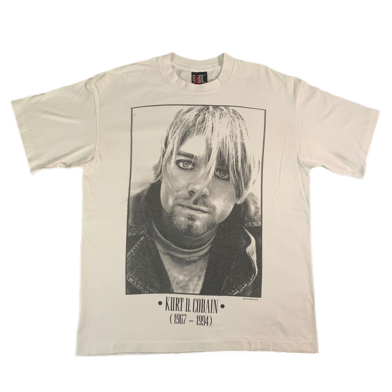 Vintage Nirvana Kurt D. Cobain "Memorial" T-Shirt - jointcustodydc