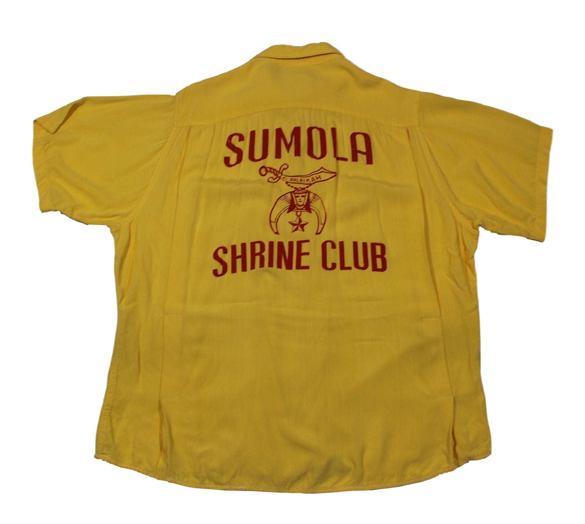 Vintage Ten Strike By King Louie "Sumola Shrine Club" Button-Up Shirt - jointcustodydc