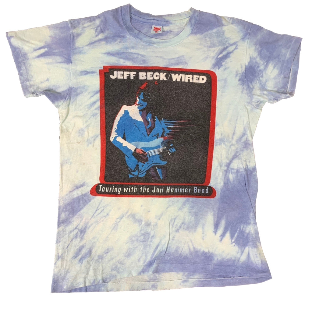 レアJeff Beck 1990 デッドストックTシャツ　ヨーロッパツアー 1989 JEFF BECK プリントTシャツ | CUSTOM FEVER
