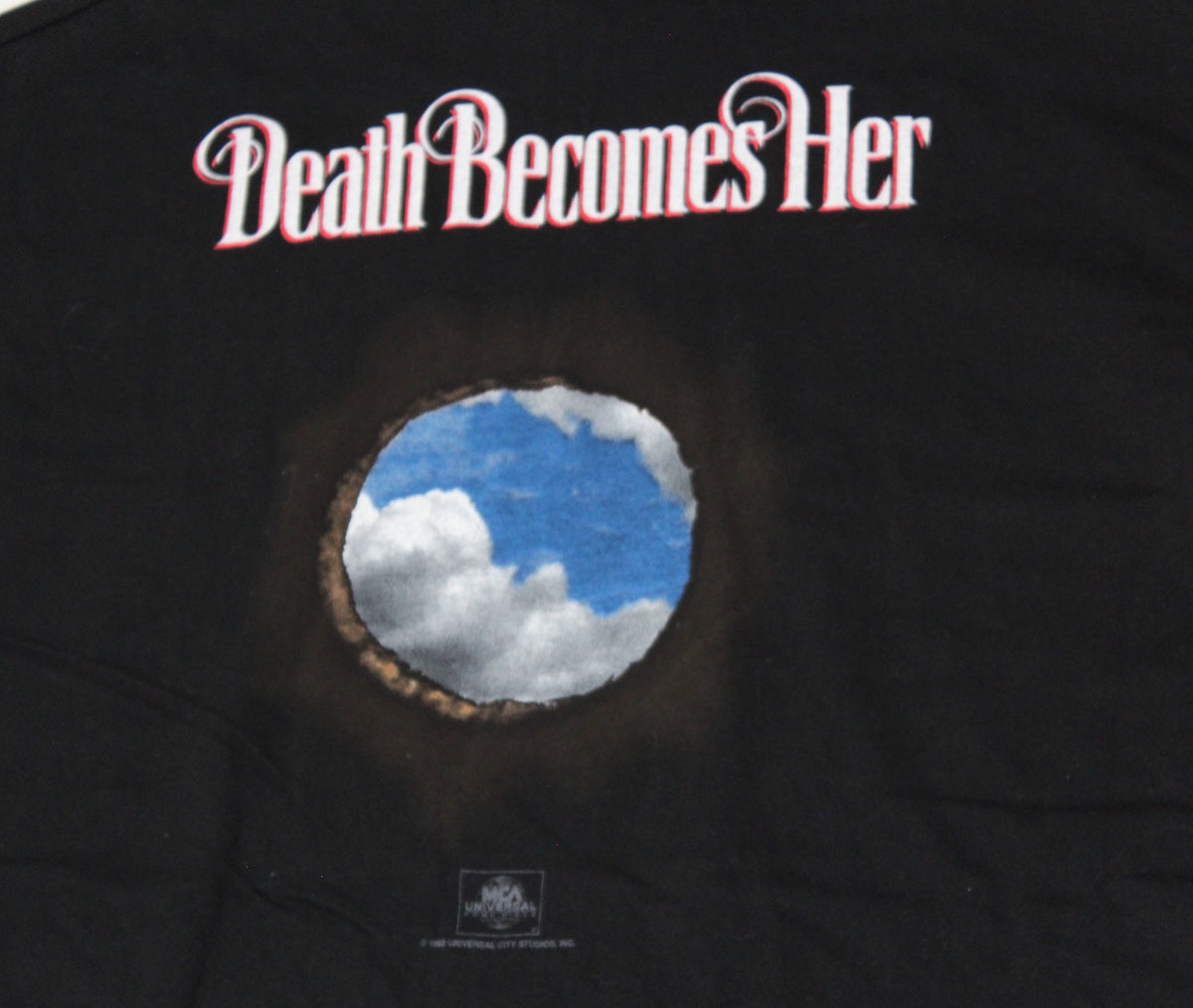 Vintage Death Becomes Her &quot;Movie Promo&quot; T-Shirt - jointcustodydc