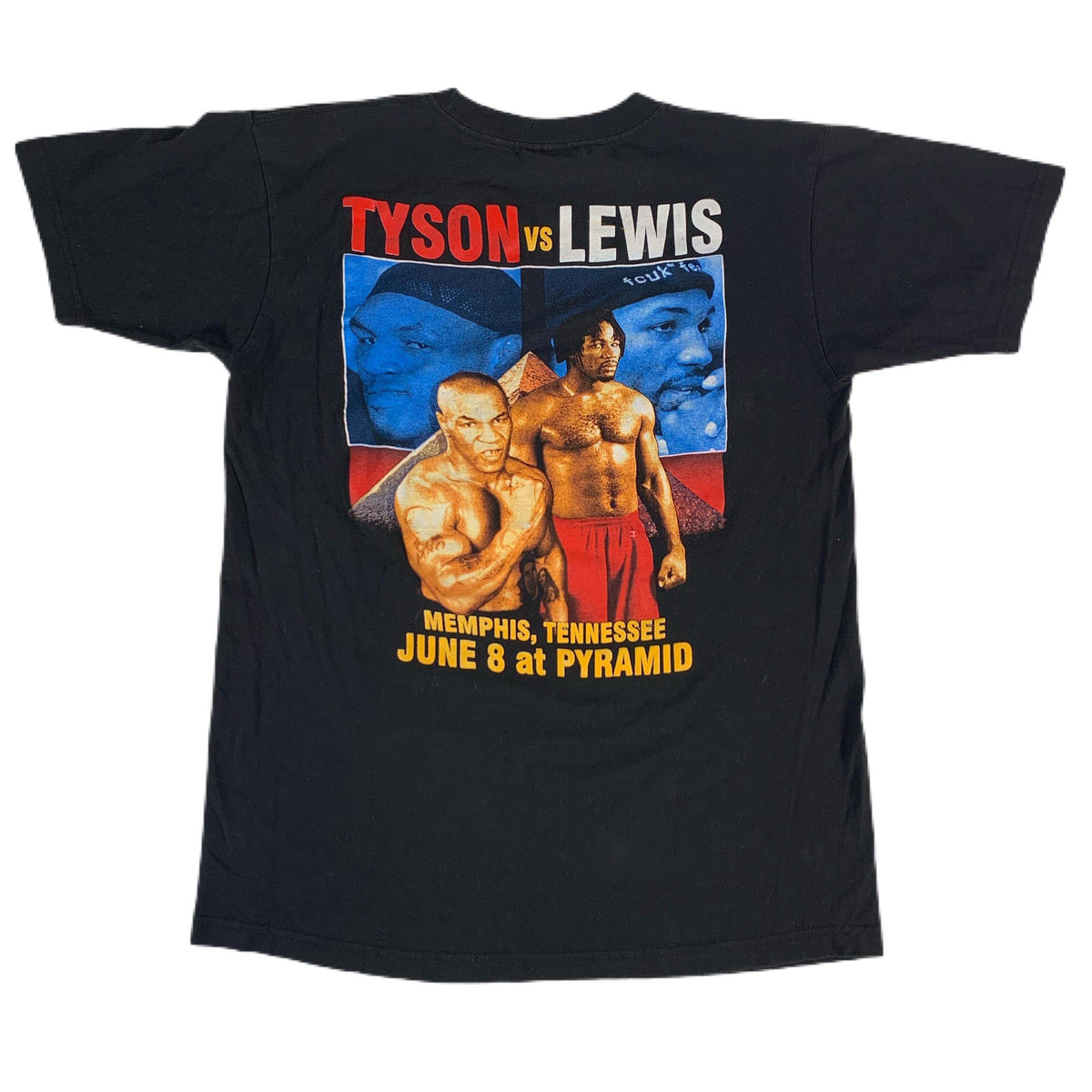 Vintage Mike Tyson Vs Lennox Lewis &quot;Rumble&quot; T-Shirt - jointcustodydc