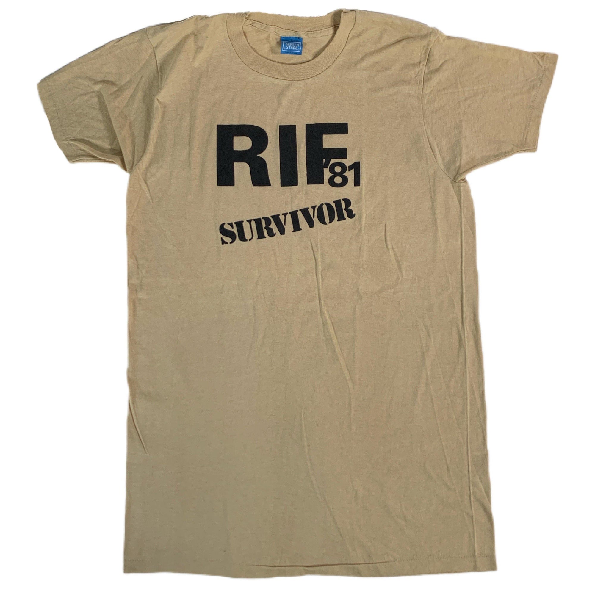 Vintage Anti Reagan "RIF" T-Shirt - jointcustodydc