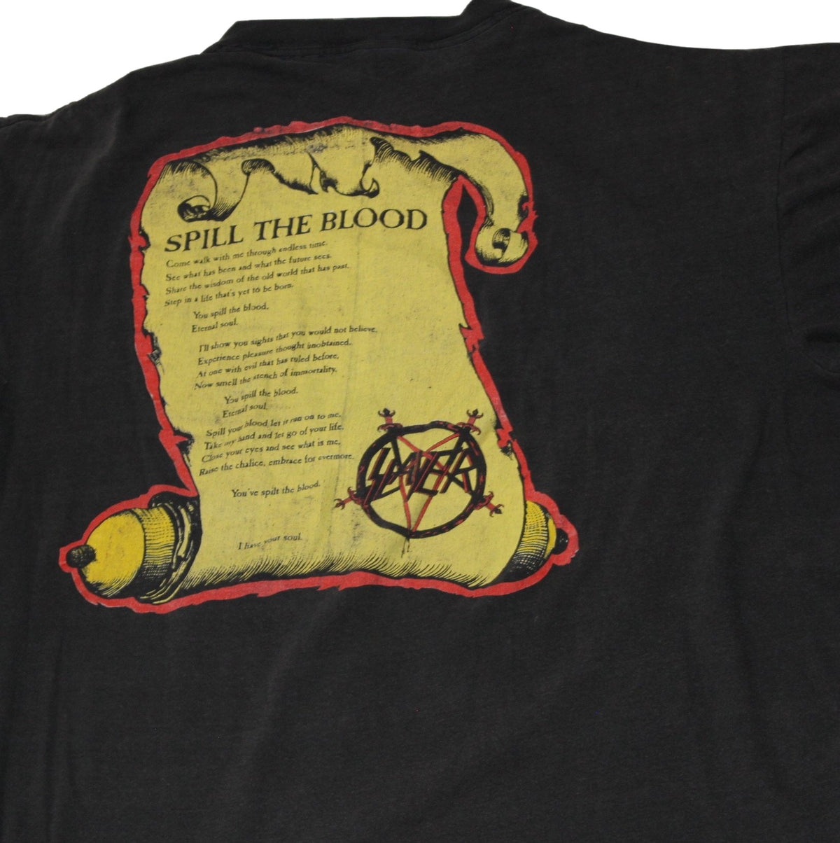 Vintage Slayer &quot;Spill The Blood&quot; T-Shirt - jointcustodydc