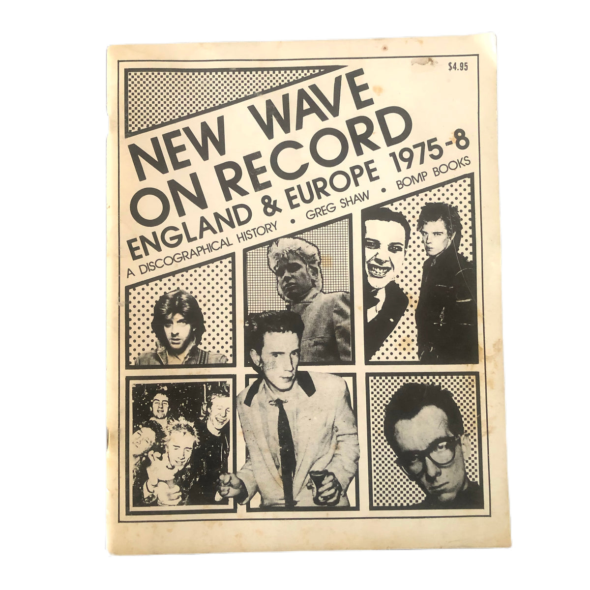 Vintage New Wave On Record  &quot;England &amp; Europe 1975-8&quot; Magazine And Catalog