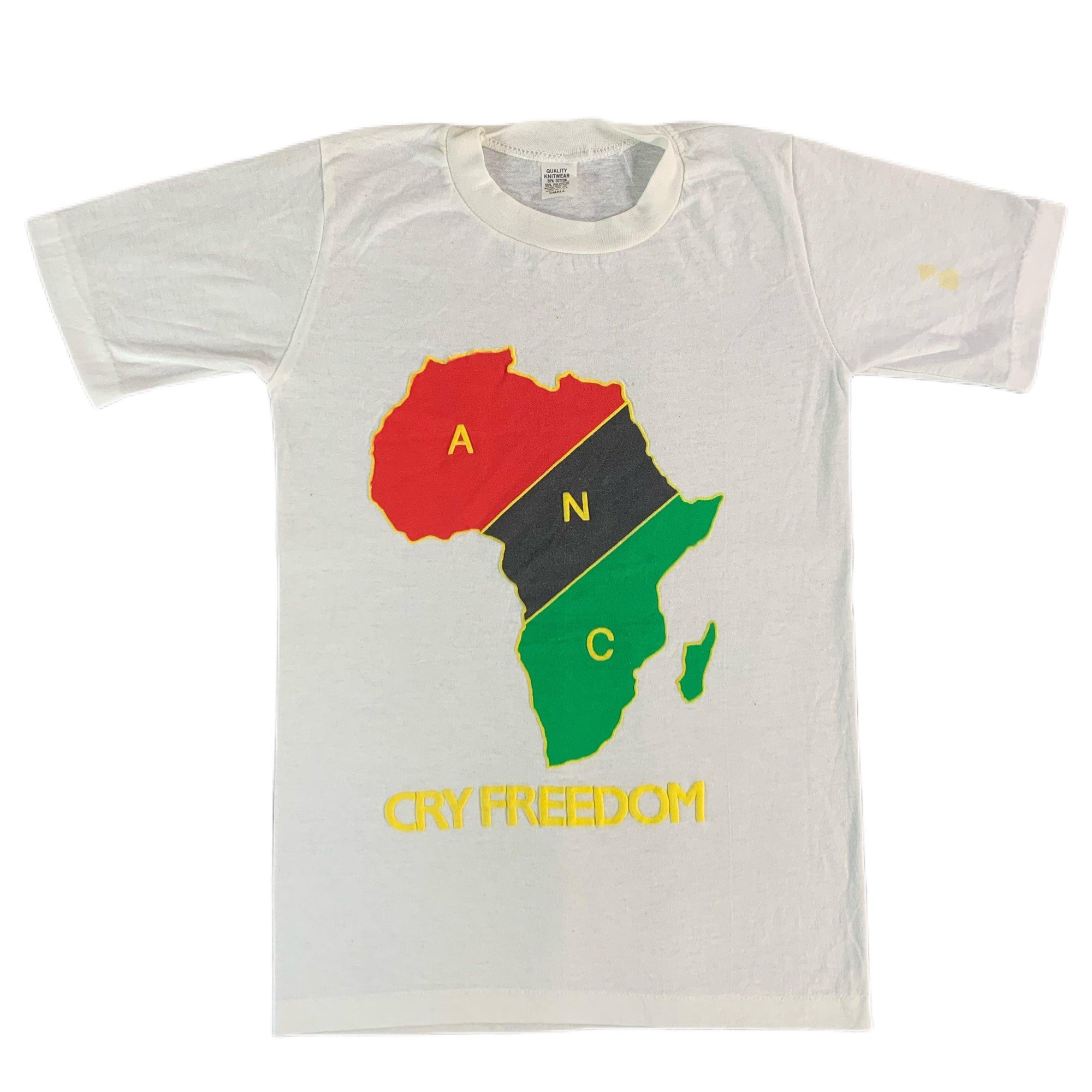 Vintage South Africa "Cry Freedom" T-Shirt - jointcustodydc