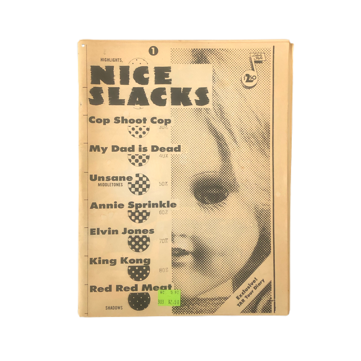 Vintage Nice Slacks Fanzine &quot;Issue 1&quot;