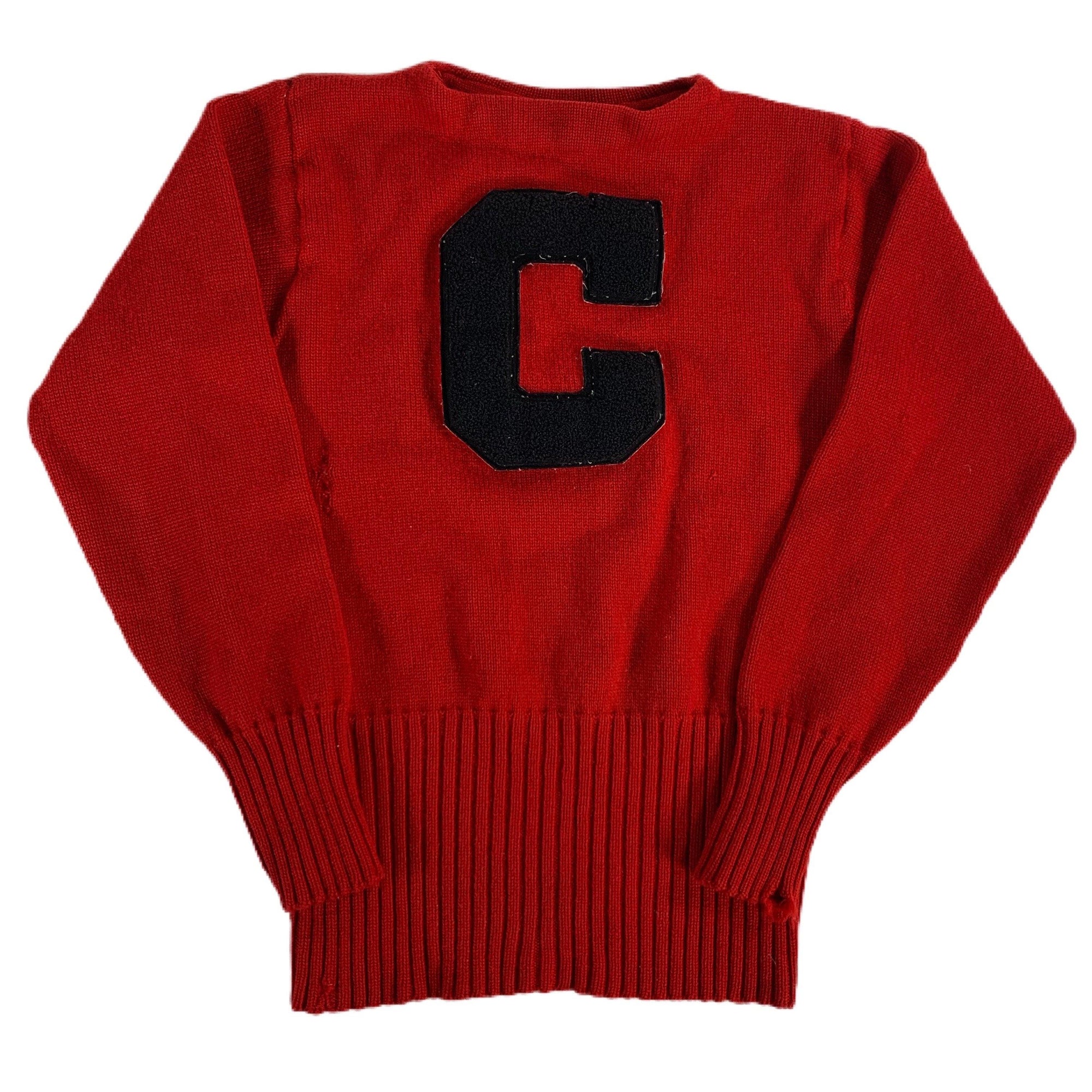 Vintage Cornell "Letter" Wool Knit Sweater - jointcustodydc