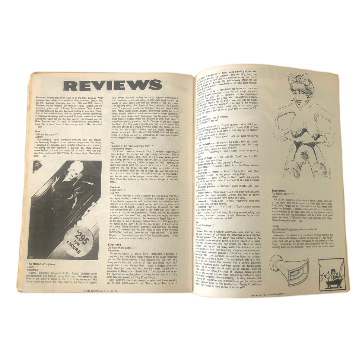 Vintage Nice Slacks Fanzine &quot;Issue 1&quot;