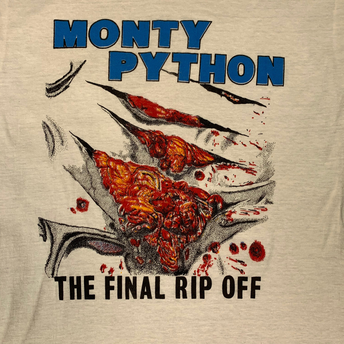 Vintage Monty Python &quot;The Final Rip Off&quot; T-Shirt - jointcustodydc