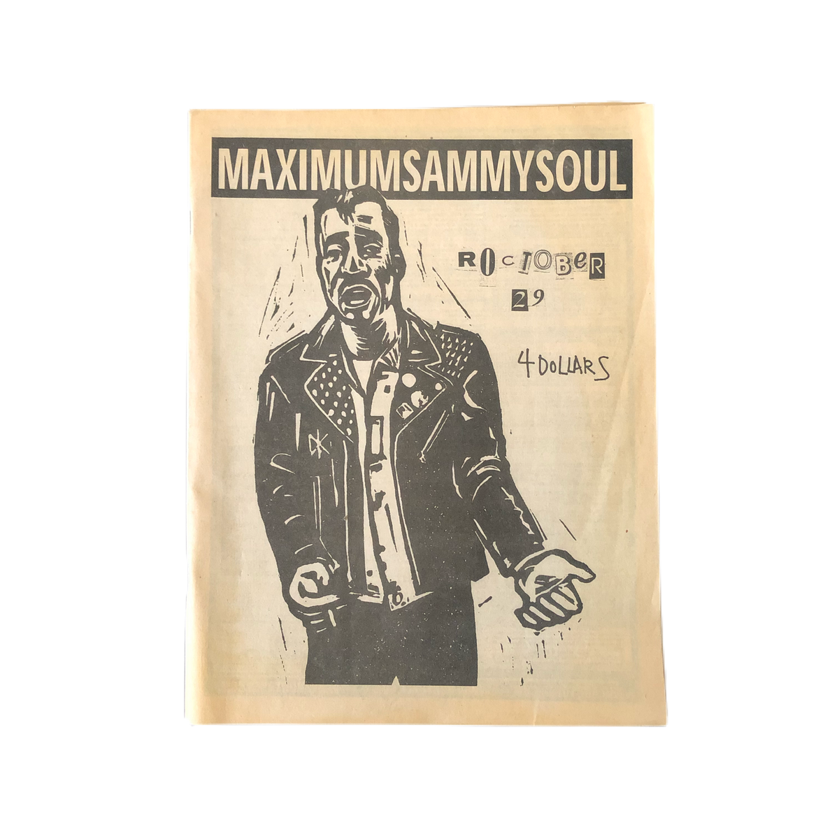 Vintage Roctober Fanzine &quot;Issue 29&quot; MaximumSammySoul