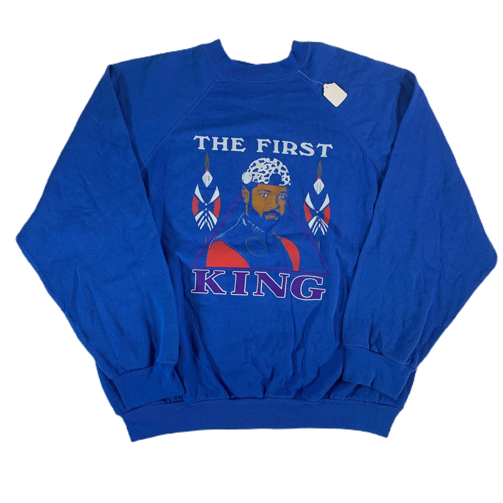 Vintage The First King "Afrocentric" Crewneck Sweatshirt - jointcustodydc