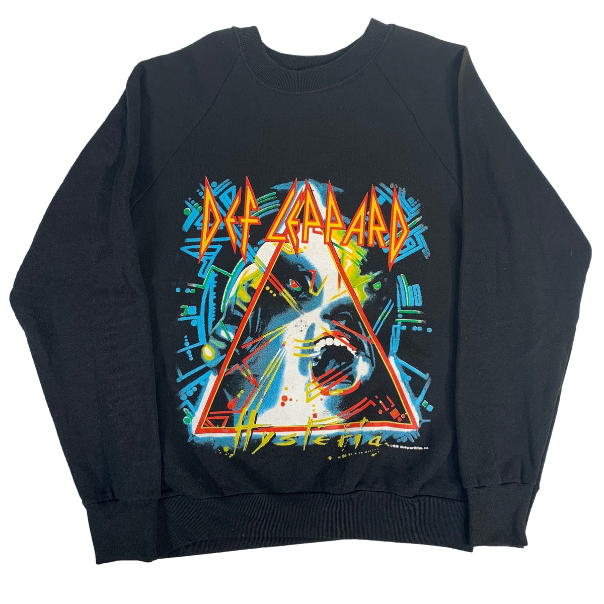 Vintage Def Leppard &quot;Hysteria&quot; Crewneck Sweatshirt - jointcustodydc