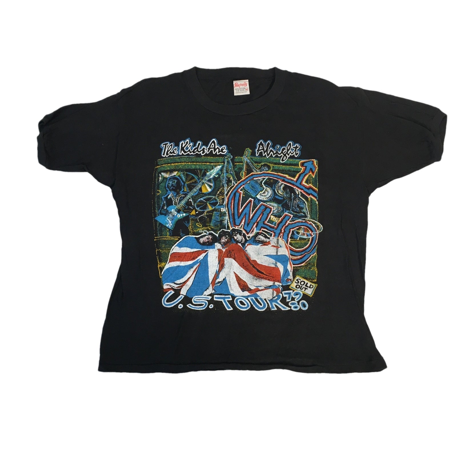 Vintage The Who "Keith Moon Tribute 79-80" T-Shirt - jointcustodydc