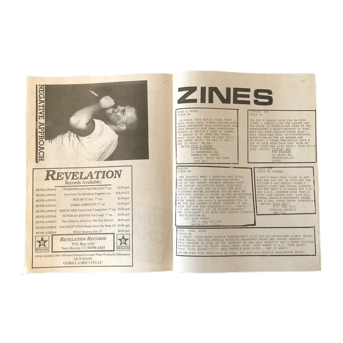 Vintage Dead Serious Fanzine &quot;Issue 2&quot;