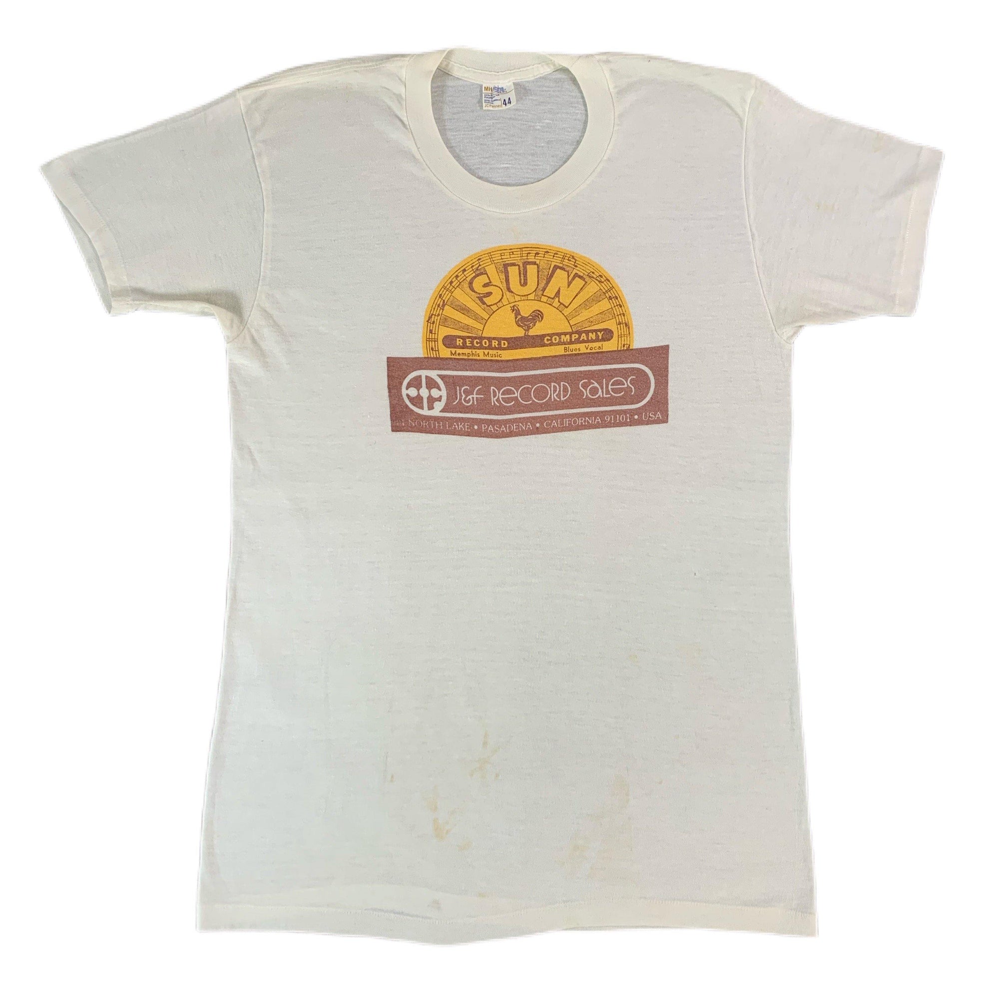 Vintage Sun Records "J&F Record Sales" T-Shirt - jointcustodydc