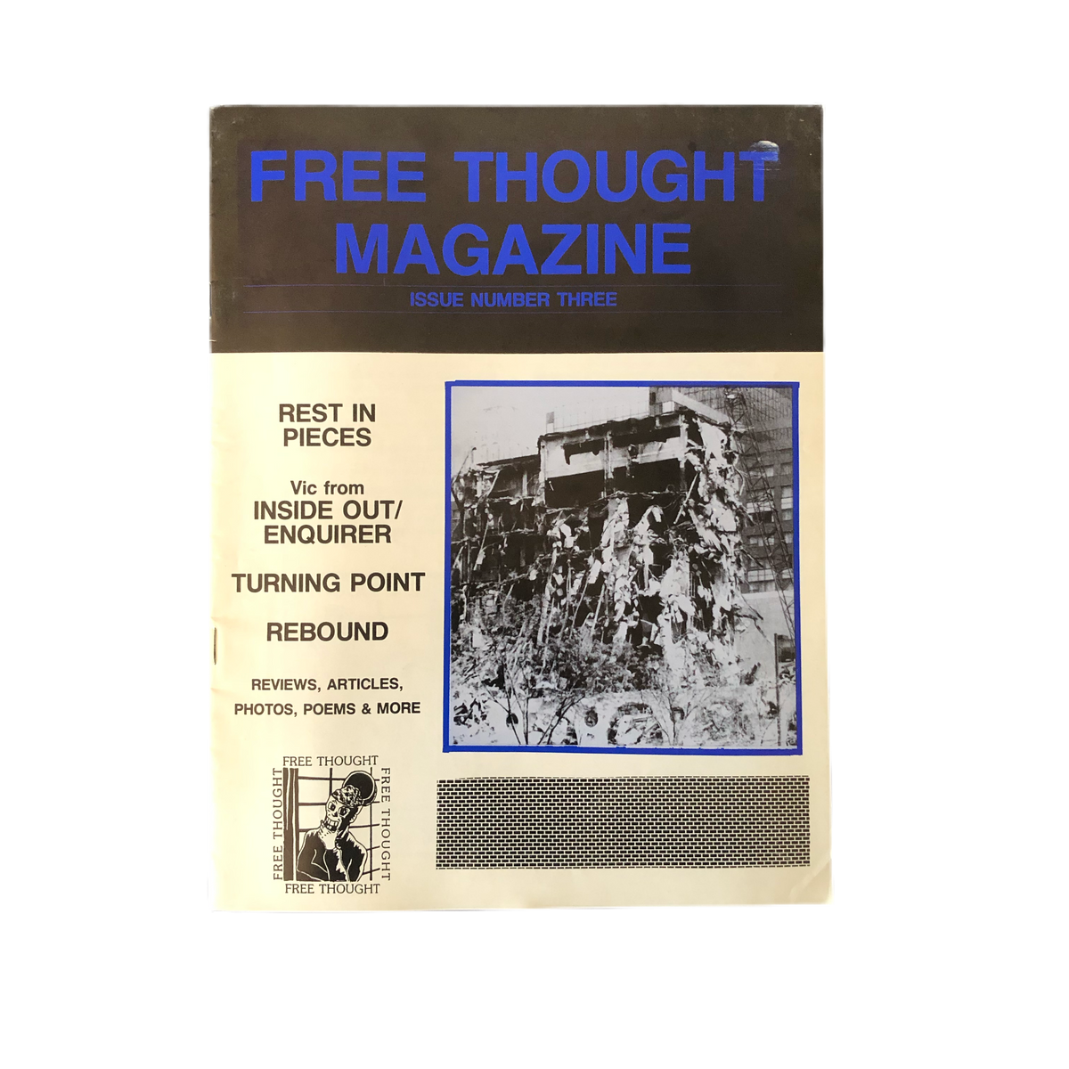 Vintage Free Thought Fanzine &quot;Issue 3&quot;