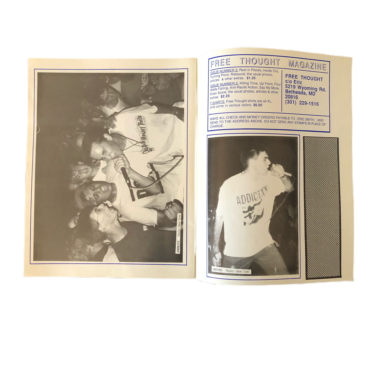 Vintage Free Thought Fanzine &quot;Issue 3&quot;