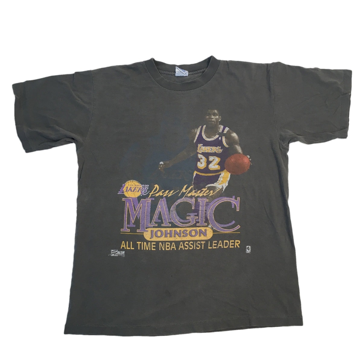 Vintage Magic Johnson &quot;Pass Master&quot; T-Shirt - jointcustodydc